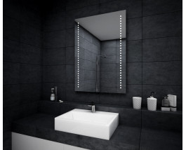 Зеркало с подсветкой для ванной комнаты Рико 60х80 см