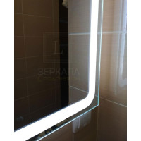 Зеркало для ванной комнаты с LED подсветкой Равенна 190х80 см