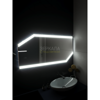 Зеркало для ванной с подсветкой Спейс 160х80 см